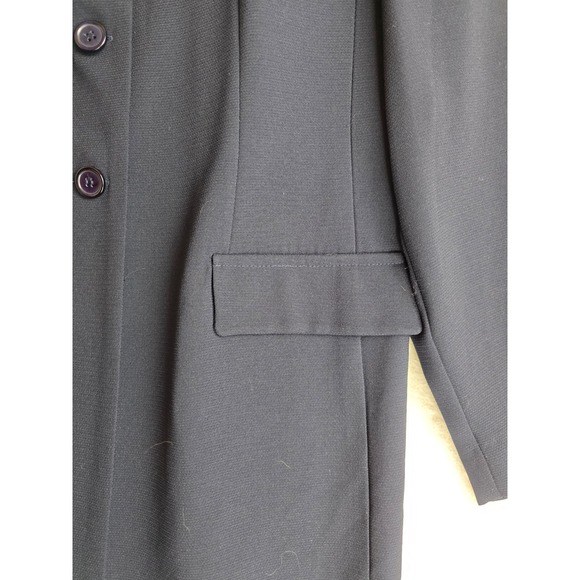 Vintage Y2K Danny Nicole Navy Blue Blazer and Pant Suit Set Women's Size 10 - Picture 6 of 16